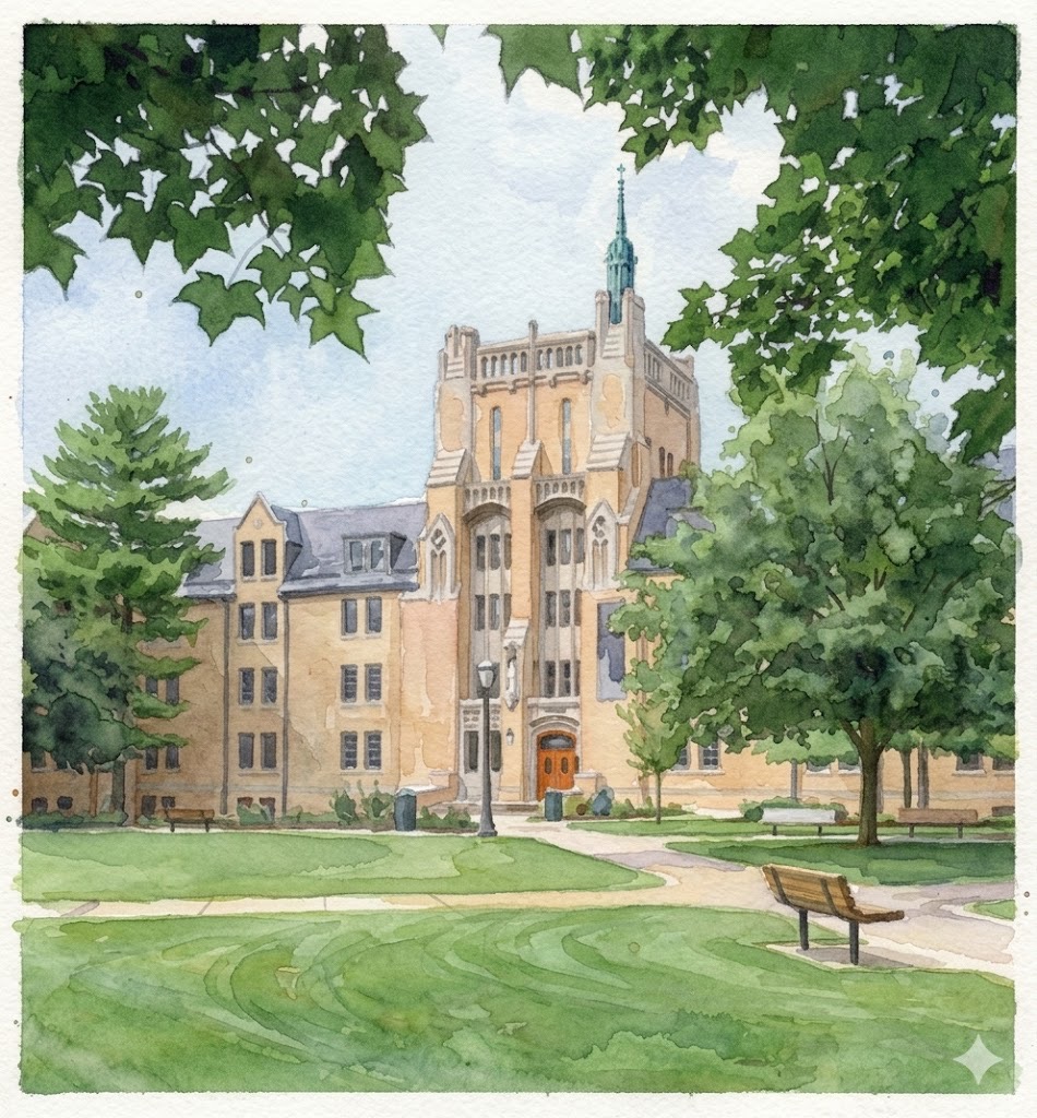 Morrissey Manor Watercolor